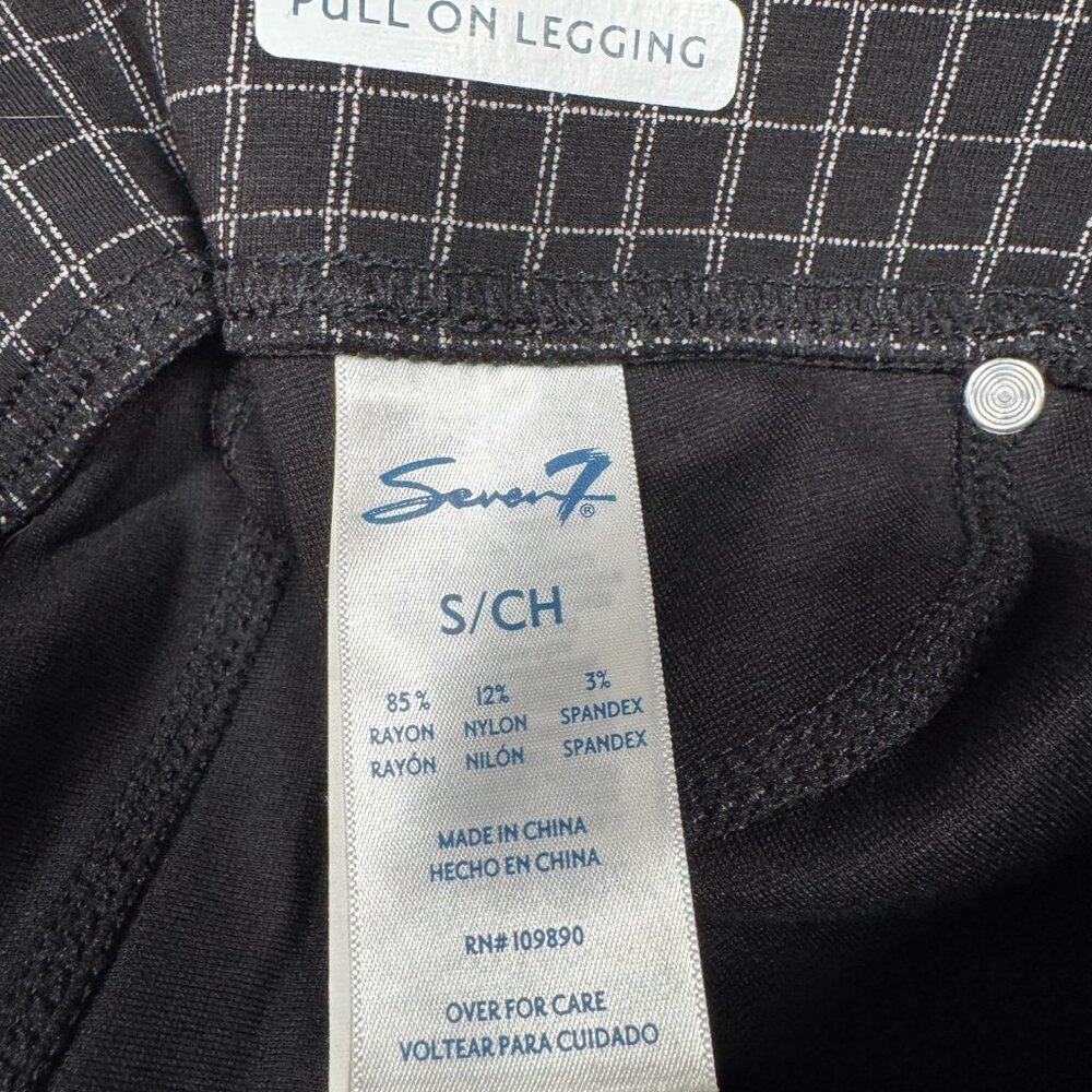 Seven7 Women's 4-Way Stretch Skinny Leg Pull On Ponte Pant Legging Size Small - Picture 8 of 12